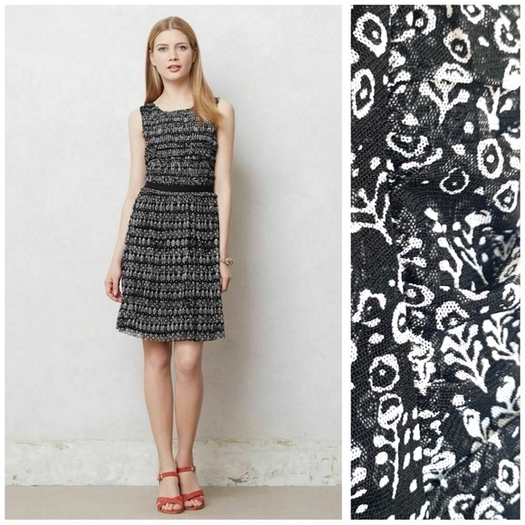 Anthropologie Dresses & Skirts - ANTHROPOLOGIE Postmark Ruched Smoked Dress